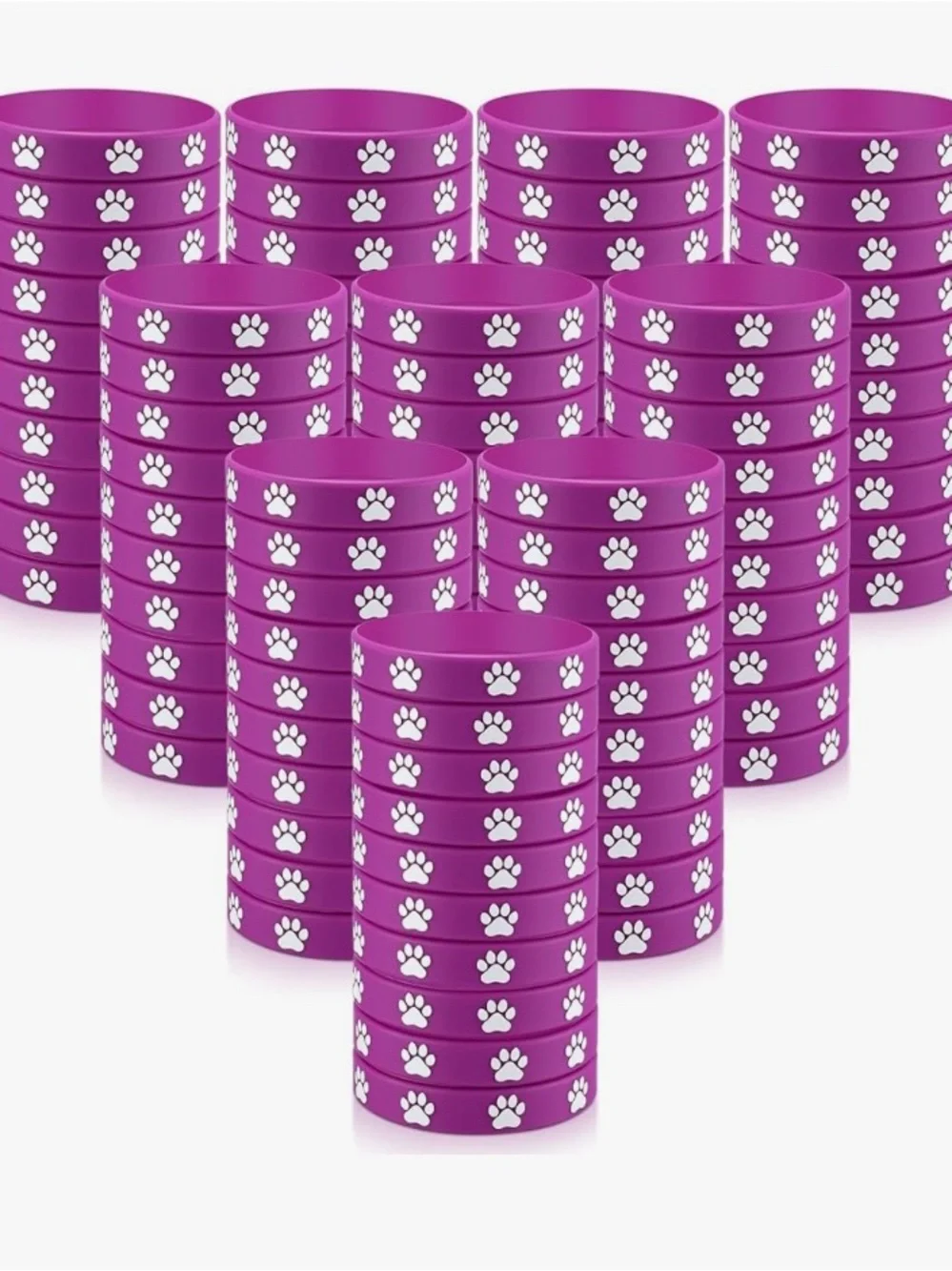 Paw-Print Bracelets - Pack of 100